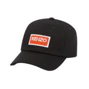 Baseballpet met geborduurd logo Kenzo , Black , Heren