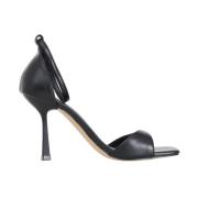 Klassieke zwarte hoge hak sandalen Only , Black , Dames