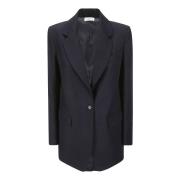 Stijlvolle Blazer voor Dames P.a.r.o.s.h. , Blue , Dames