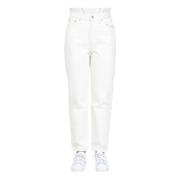 Witte 80s Mom Jeans Levi's , White , Dames