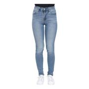 Cool Wild Times High Rise Skinny Jeans Levi's , Blue , Dames
