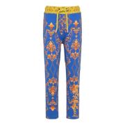 Dames Sweatpants met Barokpatroon Carlo Colucci , Multicolor , Dames