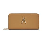 Fly Portemonnee Patrizia Pepe , Beige , Dames