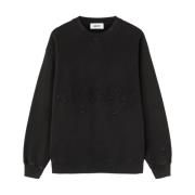 Geborduurde Crewneck Tap Schoen T Ambush , Black , Heren