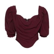 Bordeaux Corset Top Vivienne Westwood , Purple , Dames