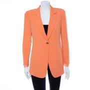 Pre-owned Fabric outerwear Armani Pre-owned , Orange , Dames