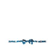 Blauwe Jazz Club Zijden Strik Dolce & Gabbana , Blue , Heren