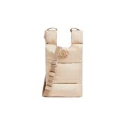 Kleine Crossbody Tas - Legere Moncler , Beige , Dames