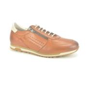 Stijlvolle Cognac Runner voor Heren Fluchos , Brown , Heren