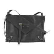 Pre-owned Leather balenciaga-bags Balenciaga Vintage , Black , Dames