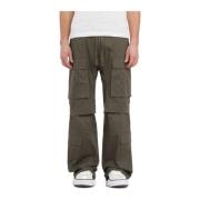 Katoenen Cargo Broek Thom Krom , Green , Heren