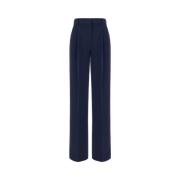 Wijde Broek Michael Kors , Blue , Dames