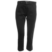 Pre-owned Cotton jeans Isabel Marant Pre-owned , Black , Dames