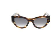 Klassieke zonnebril Saint Laurent , Brown , Dames