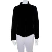 Pre-owned Velvet outerwear Armani Pre-owned , Black , Dames