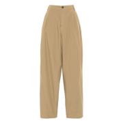 Phebe Broek in Beige Darkpark , Beige , Dames