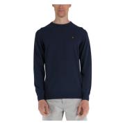Katoenen Crewneck Sweater RefrigiWear , Blue , Heren