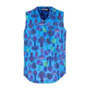 Shirt Odeeh , Blue , Dames