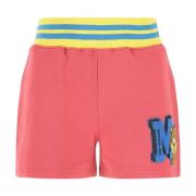 Roze katoenen shorts Moschino , Pink , Dames