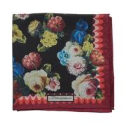 Zijden Bloemen Foulard Dolce & Gabbana , Multicolor , Dames