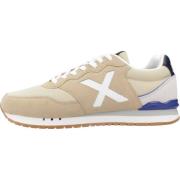 Stijlvolle Dash Sneakers voor Mannen Munich , Beige , Heren