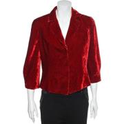 Pre-owned Velvet outerwear Armani Pre-owned , Red , Dames