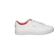 Modieuze Sportschoenen Pepe Jeans , White , Dames