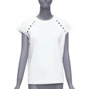 Pre-owned Cotton tops Alexander McQueen Pre-owned , White , Dames