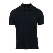 Heren Polo Shirt met honingraat patroon Peuterey , Blue , Heren