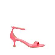 Koraal leren sandaal Sergio Levantesi , Pink , Dames