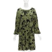 Pre-owned Cotton dresses Dries van Noten Pre-owned , Green , Dames