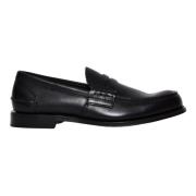 Zwarte Leren Mocassin Pembrey Church's , Black , Heren