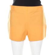 Pre-owned Cotton bottoms Salvatore Ferragamo Pre-owned , Orange , Dame...