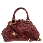 Pre-owned Leather shoulder-bags Marc Jacobs Pre-owned , Red , Dames