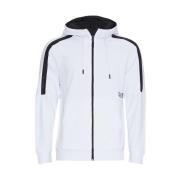 Witte Sweaters voor Heren Emporio Armani EA7 , White , Heren