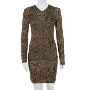 Pre-owned Knit dresses Missoni Pre-owned , Yellow , Dames