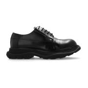 Leren schoenen Alexander McQueen , Black , Heren
