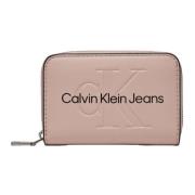 Kleine damesportemonnee Calvin Klein Jeans , Pink , Dames