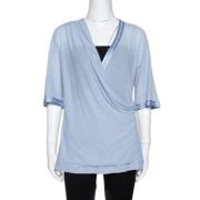 Pre-owned Cotton tops Missoni Pre-owned , Blue , Dames