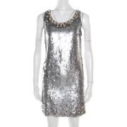 Pre-owned Fabric dresses Valentino Vintage , Gray , Dames