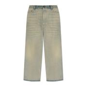 Baggy jeans Balenciaga , Blue , Heren