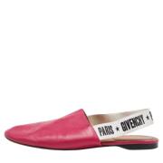 Pre-owned Leather flats Givenchy Pre-owned , Pink , Dames