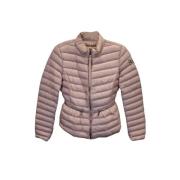 Pre-owned Polyester outerwear Moncler Pre-owned , Pink , Dames