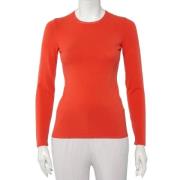 Pre-owned Knit tops Missoni Pre-owned , Orange , Dames