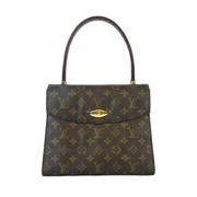 Pre-owned Canvas handbags Louis Vuitton Vintage , Brown , Dames