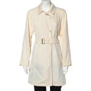 Pre-owned Nylon outerwear Armani Pre-owned , Beige , Dames