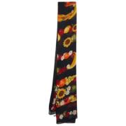 Pre-owned Silk scarves Moschino Pre-Owned , Multicolor , Dames