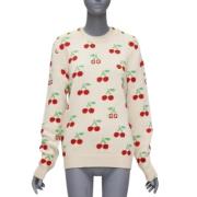 Pre-owned Wool tops Gucci Vintage , Beige , Dames