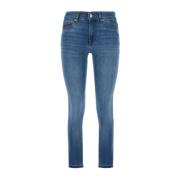 Roxanne Stretch Denim Jeans 7 For All Mankind , Blue , Dames