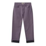 Relaxed Fit Delight Jeans in Iris Orchid MOS Mosh , Purple , Dames